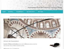 Tablet Screenshot of lumiere-islam.fr